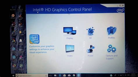 graphics card control panel settings